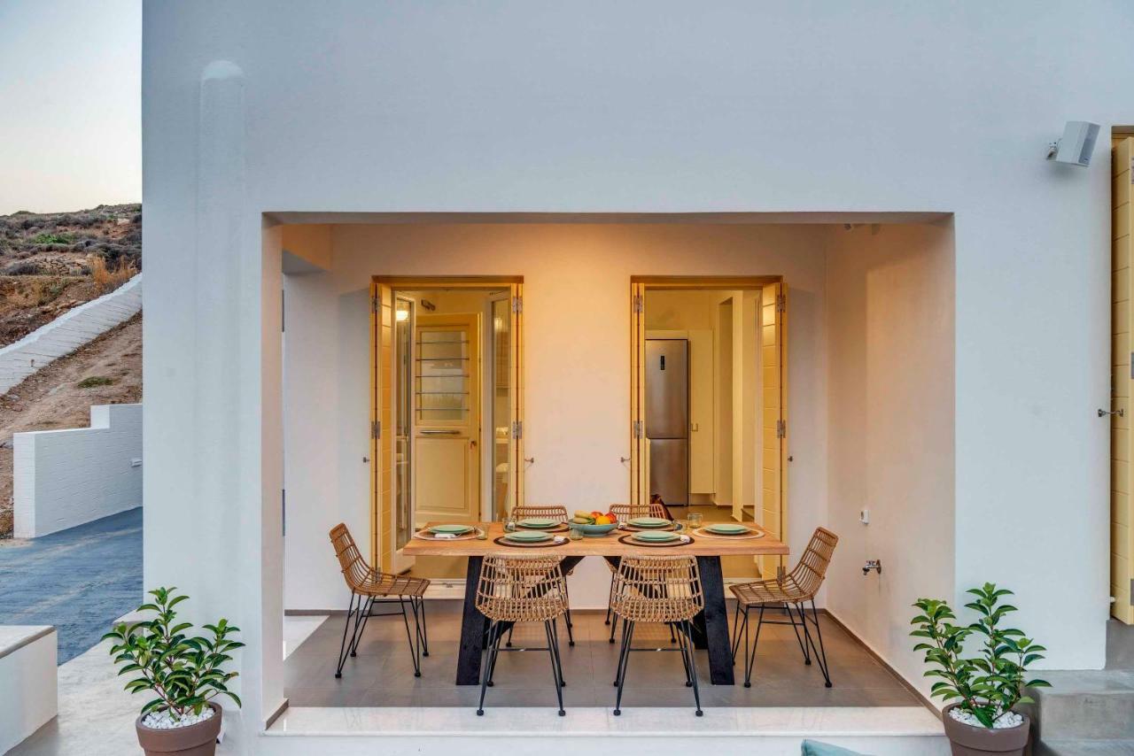 Villa Alba In Syros With Private Jacuzzi Azolimnos Eksteriør billede
