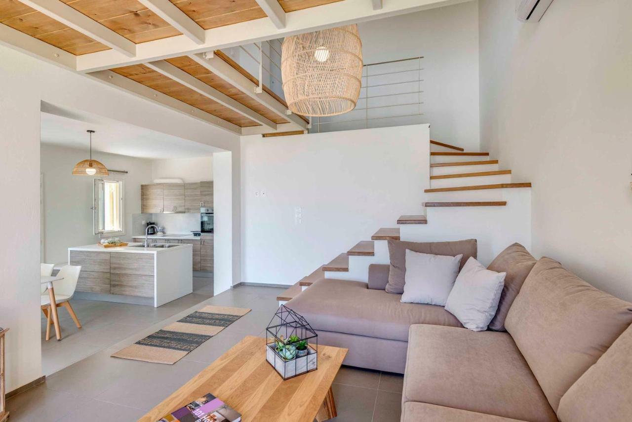 Villa Alba In Syros With Private Jacuzzi Azolimnos Eksteriør billede
