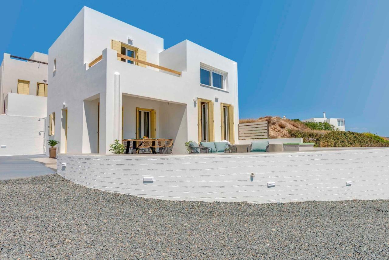 Villa Alba In Syros With Private Jacuzzi Azolimnos Eksteriør billede