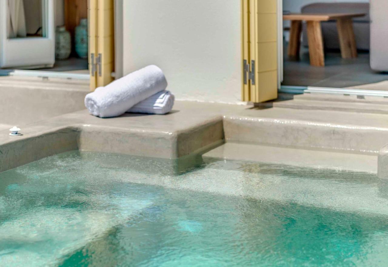 Villa Alba In Syros With Private Jacuzzi Azolimnos Eksteriør billede